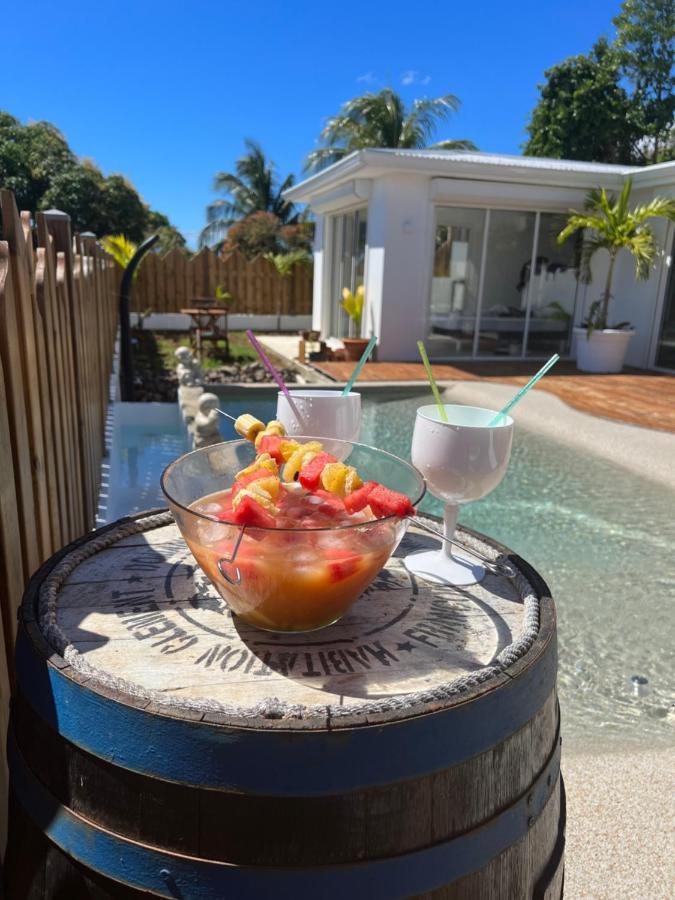 Villa Amaryllis Luxueuse,Piscine,Vue Mer,Plage Сен-Лу Екстериор снимка