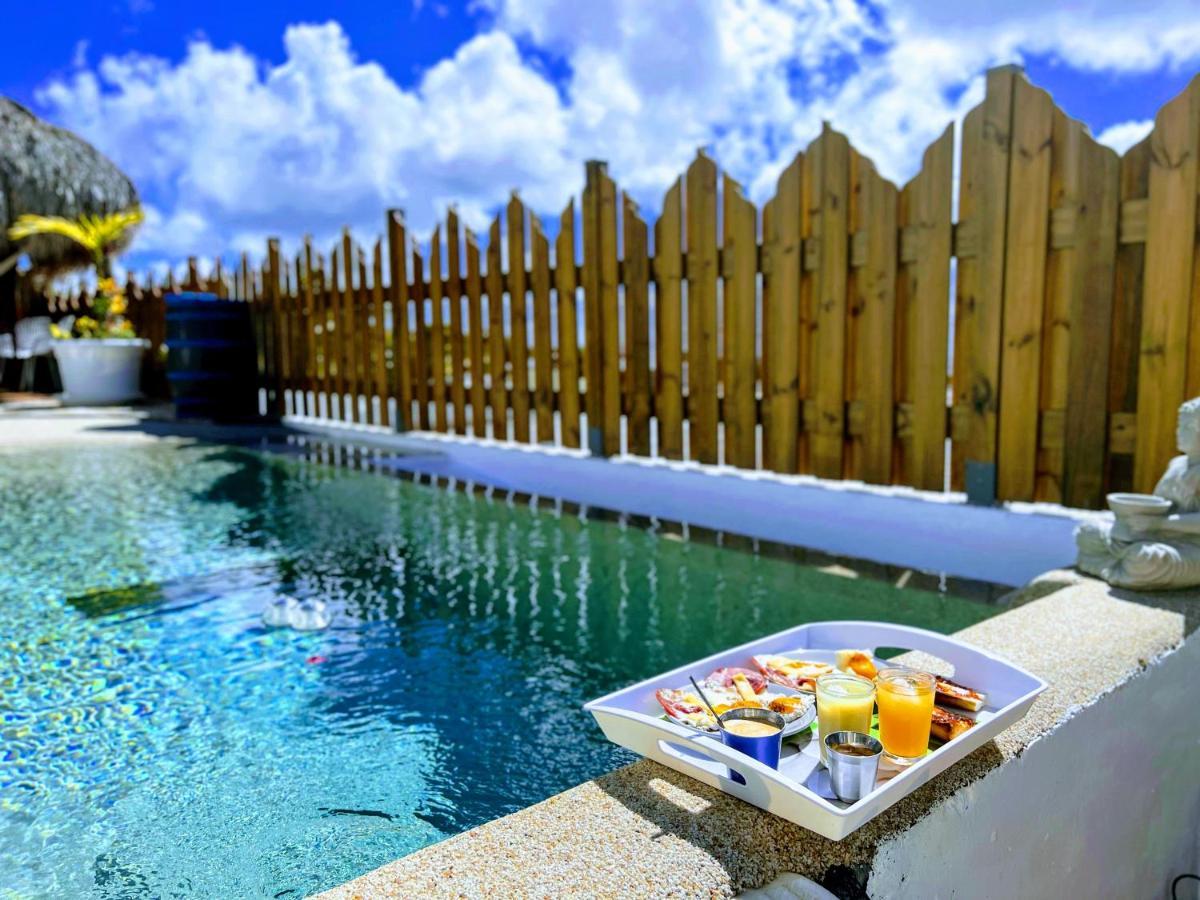 Villa Amaryllis Luxueuse,Piscine,Vue Mer,Plage Сен-Лу Екстериор снимка