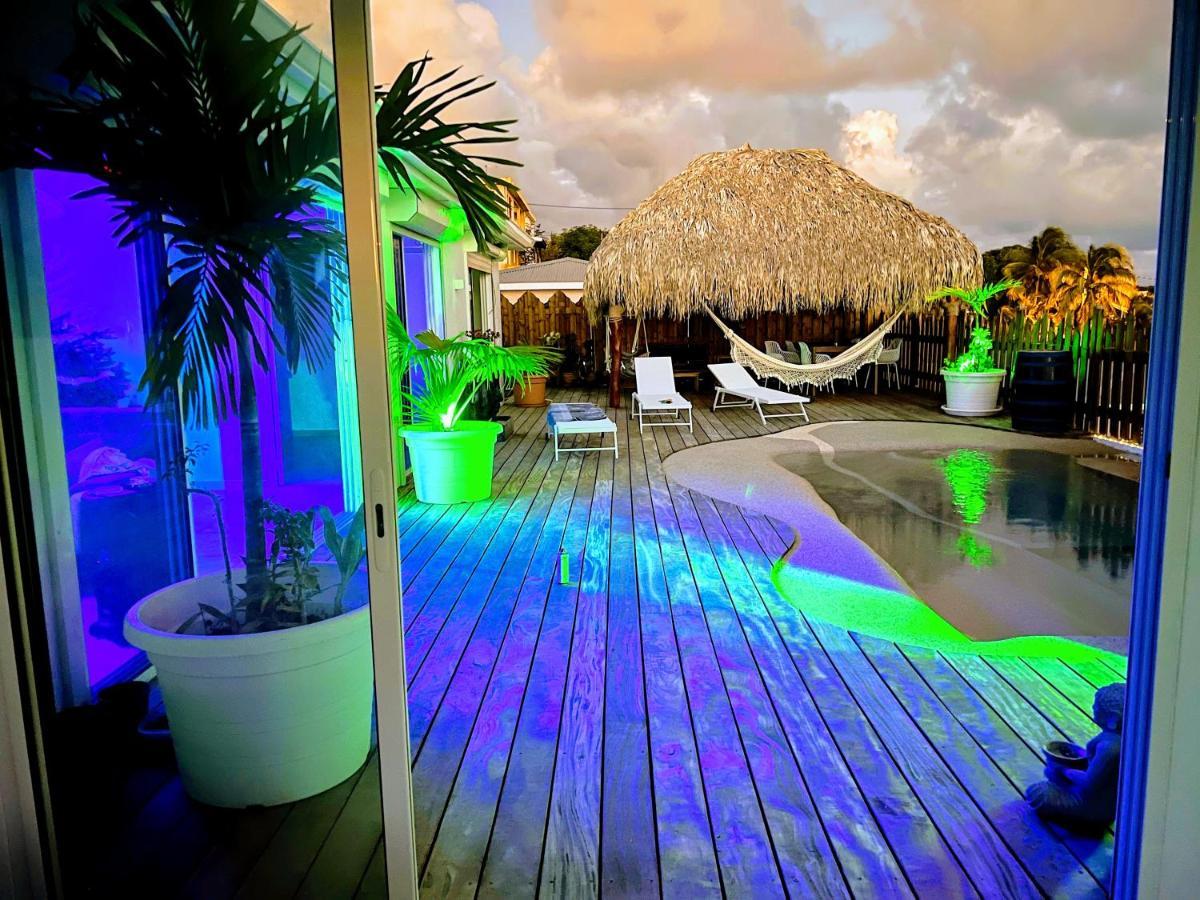 Villa Amaryllis Luxueuse,Piscine,Vue Mer,Plage Сен-Лу Екстериор снимка