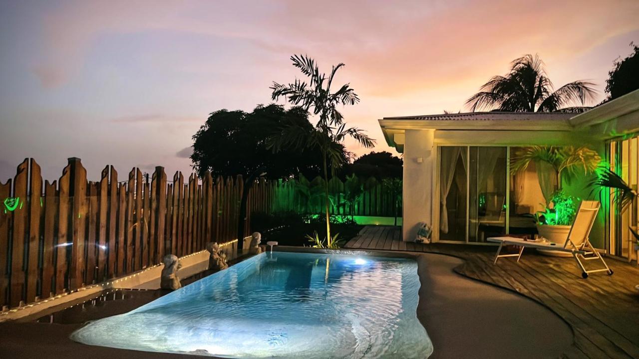 Villa Amaryllis Luxueuse,Piscine,Vue Mer,Plage Сен-Лу Екстериор снимка