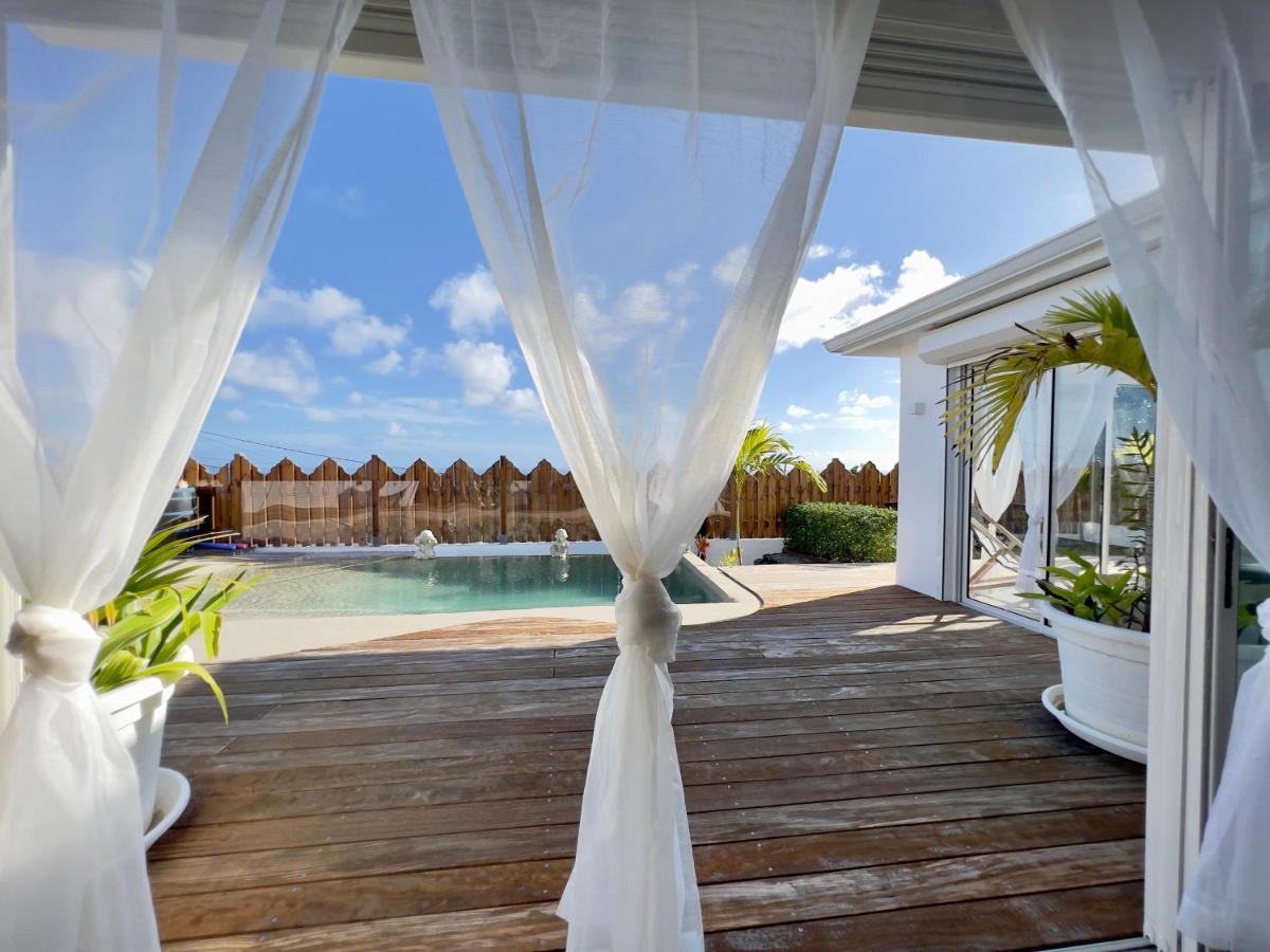 Villa Amaryllis Luxueuse,Piscine,Vue Mer,Plage Сен-Лу Екстериор снимка