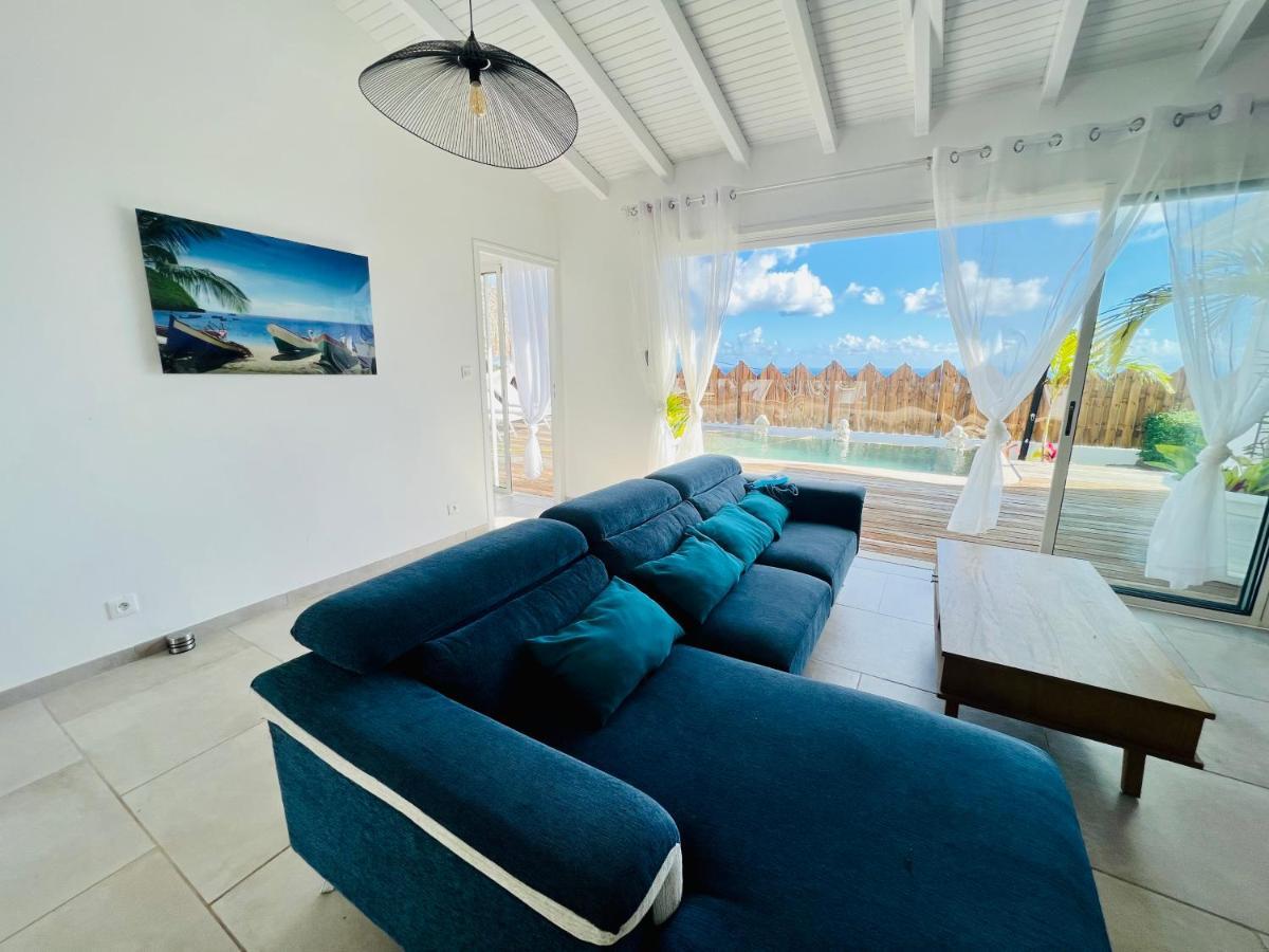 Villa Amaryllis Luxueuse,Piscine,Vue Mer,Plage Сен-Лу Екстериор снимка