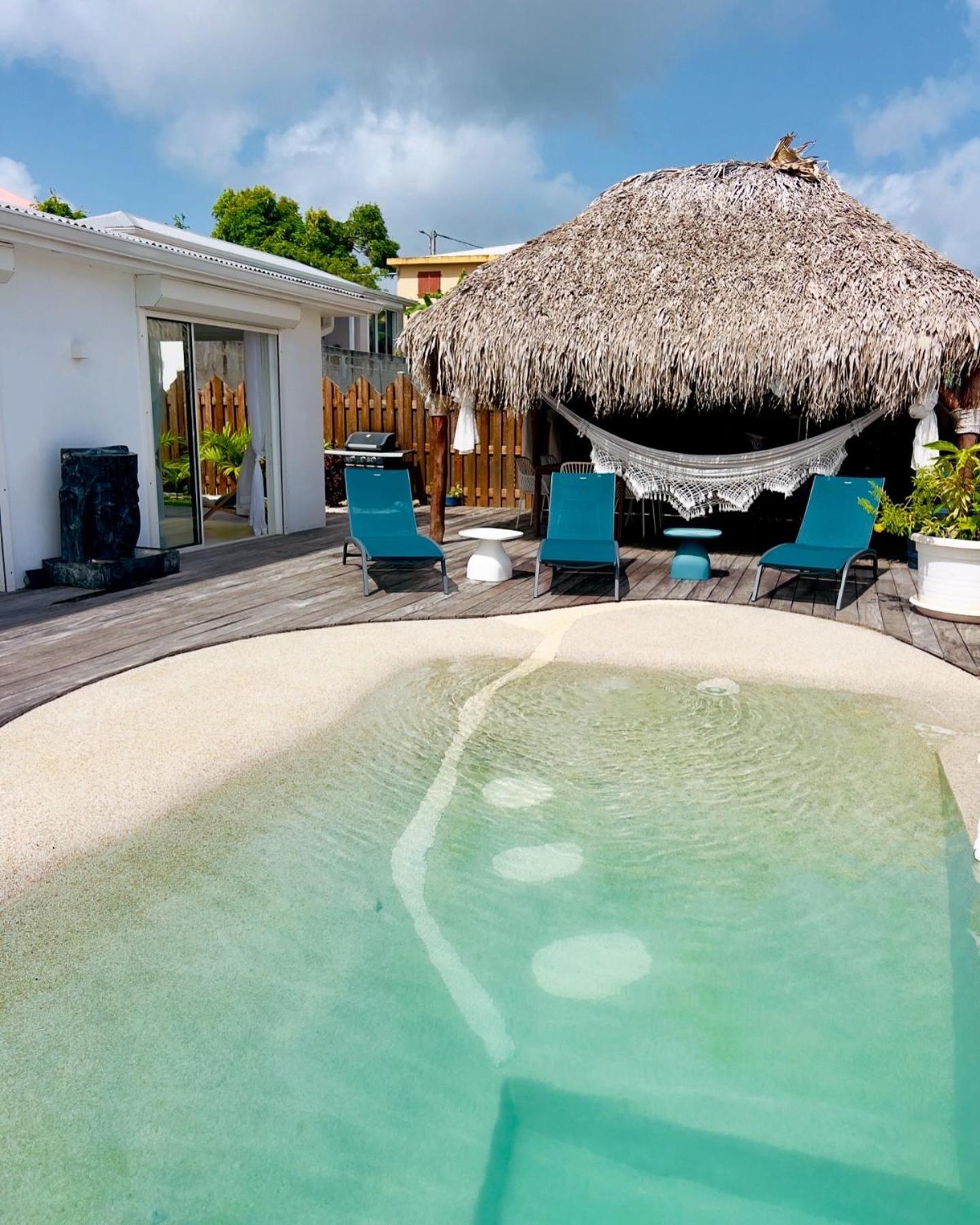 Villa Amaryllis Luxueuse,Piscine,Vue Mer,Plage Сен-Лу Екстериор снимка