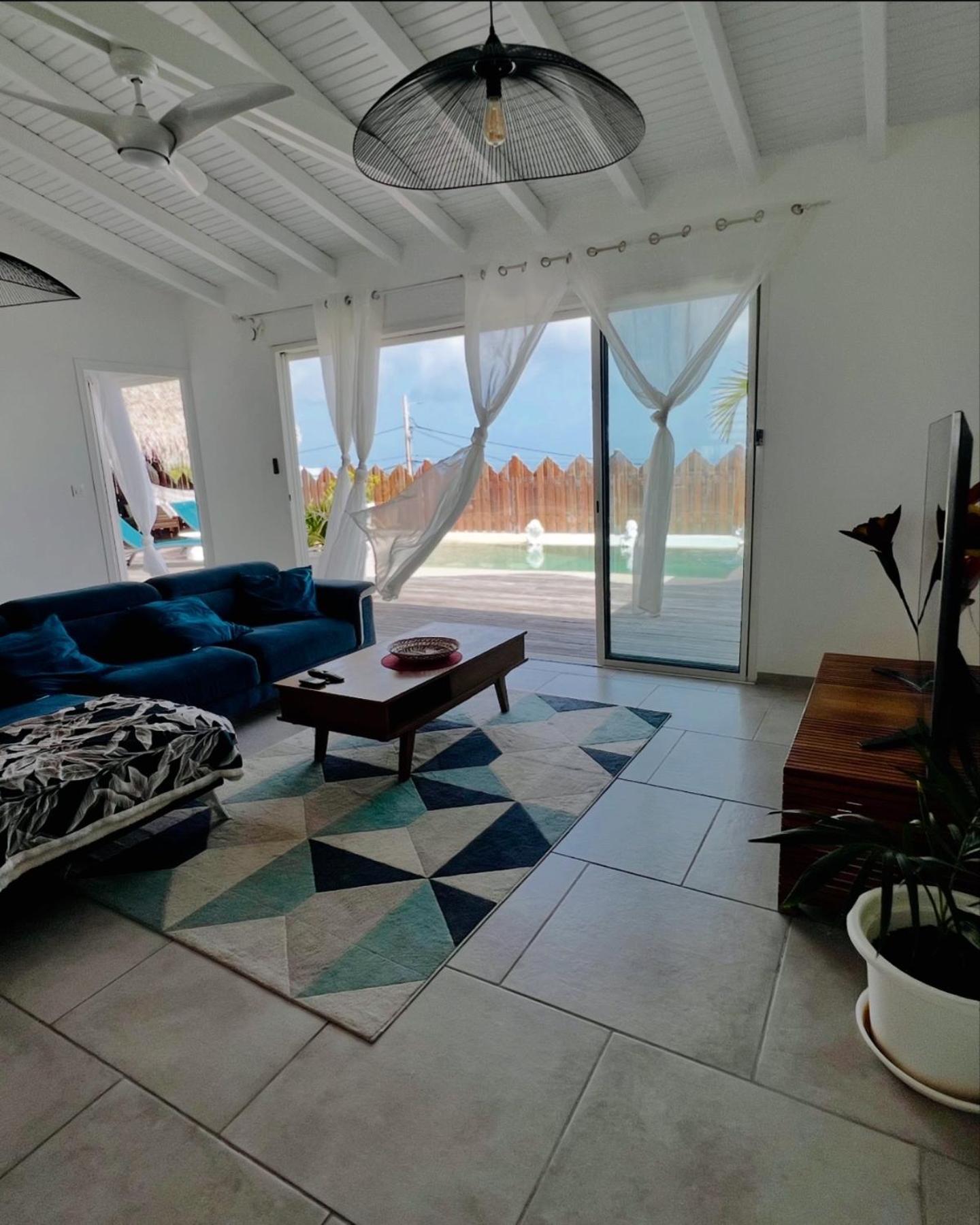 Villa Amaryllis Luxueuse,Piscine,Vue Mer,Plage Сен-Лу Екстериор снимка