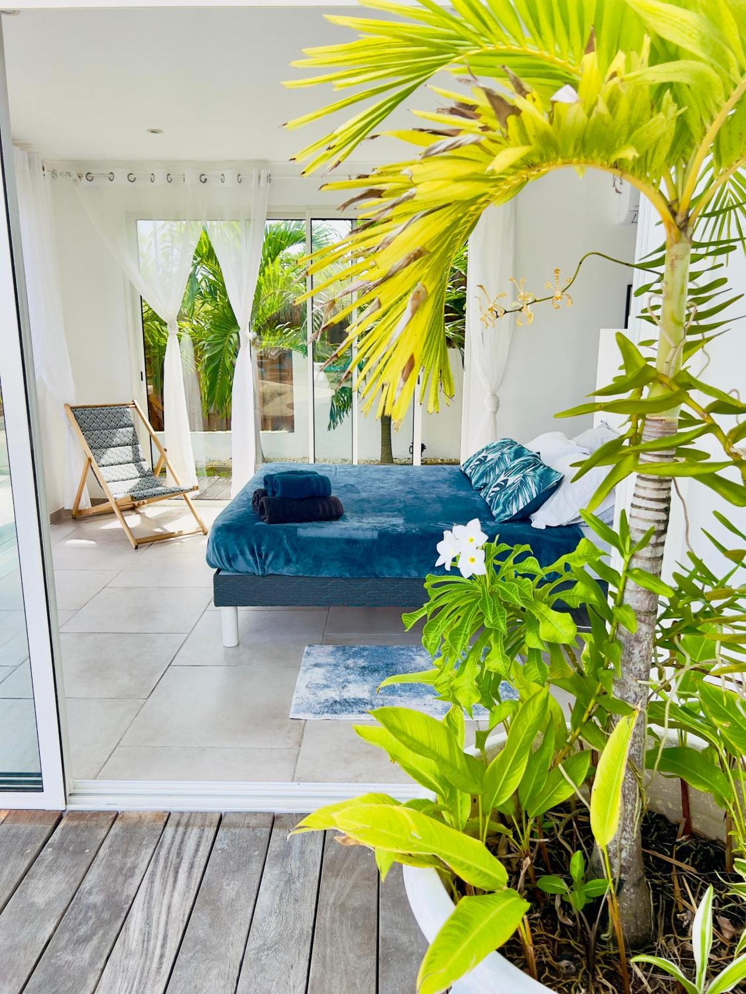 Villa Amaryllis Luxueuse,Piscine,Vue Mer,Plage Сен-Лу Екстериор снимка